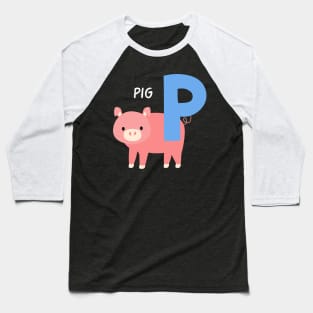 Pig name animal funny Baseball T-Shirt